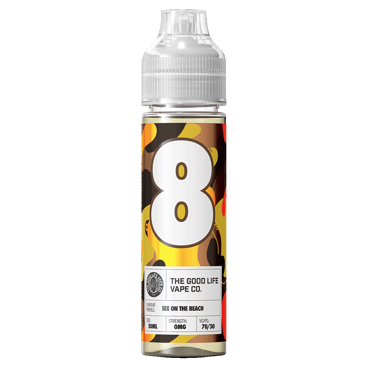 The Good Life Vape Co No. 8 - Sex on the Beach Short Fill 50ml