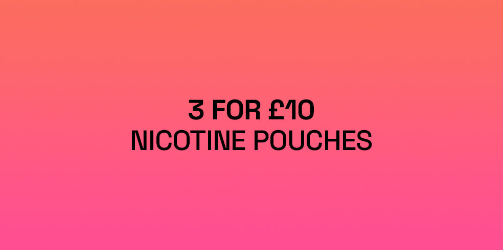 3 For £10 On Nicotine Pouches