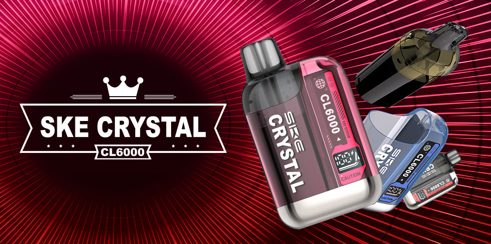 SKE Crystal CL6000 Big Puff Vape Kits