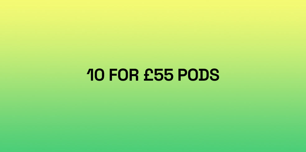 10 Pods for £55