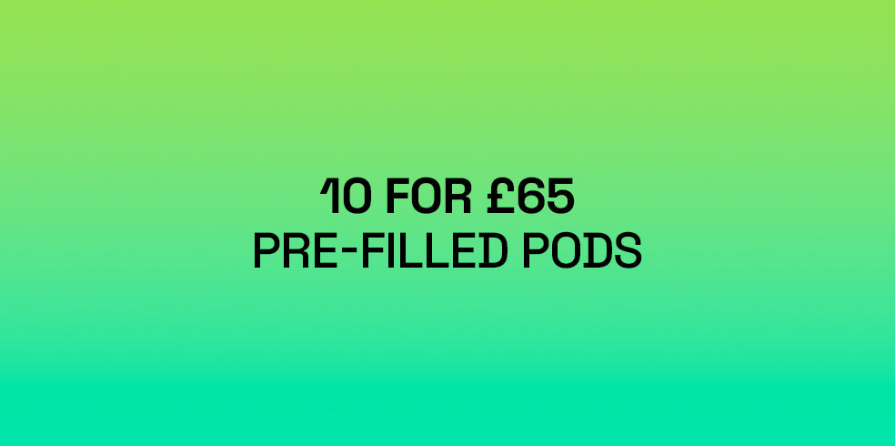 10 Pods for £65