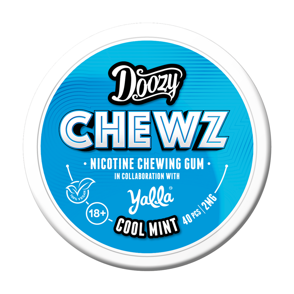 Cool Mint Doozy Chewz Nicotine Gum