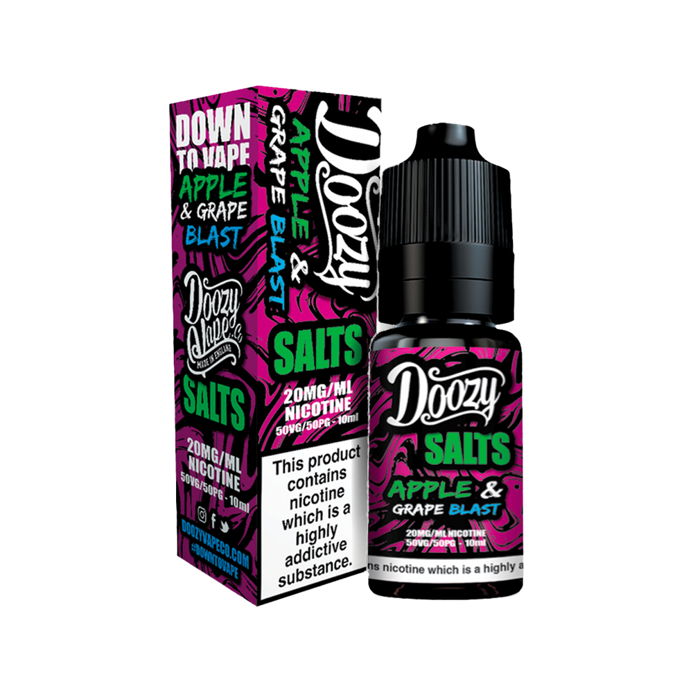 doozy vape co salts apple and grape blast 10ml