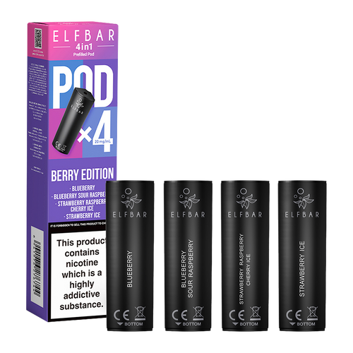 Berry Edition Elfbar 4in1 Pods