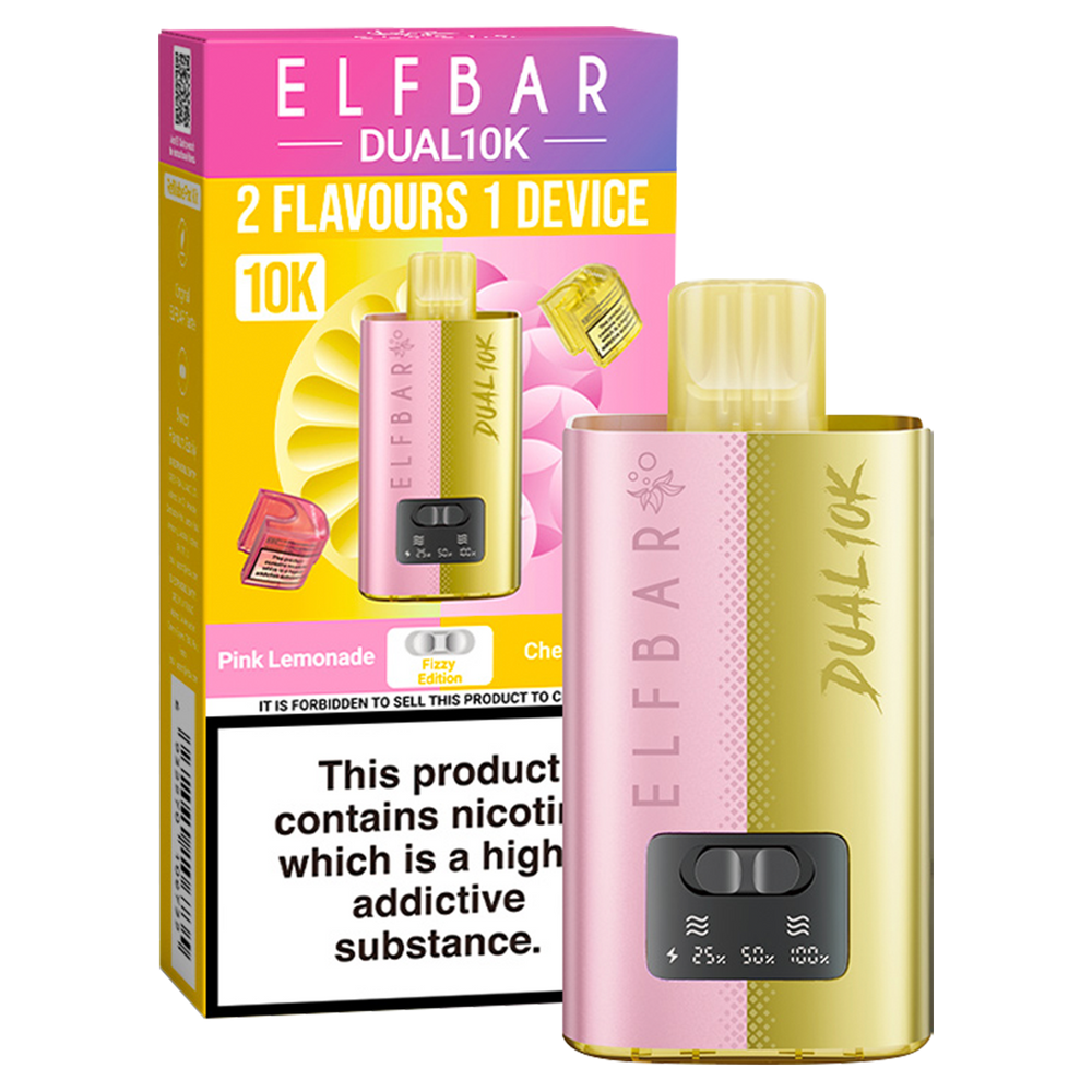 Elfbar Dual 10k Vape Kit Fizzy Edition