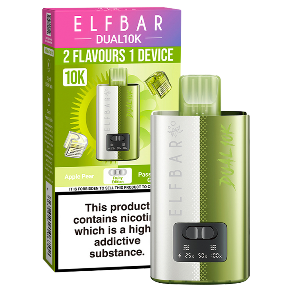 Elfbar Dual 10k Vape Kit Fruity Edition