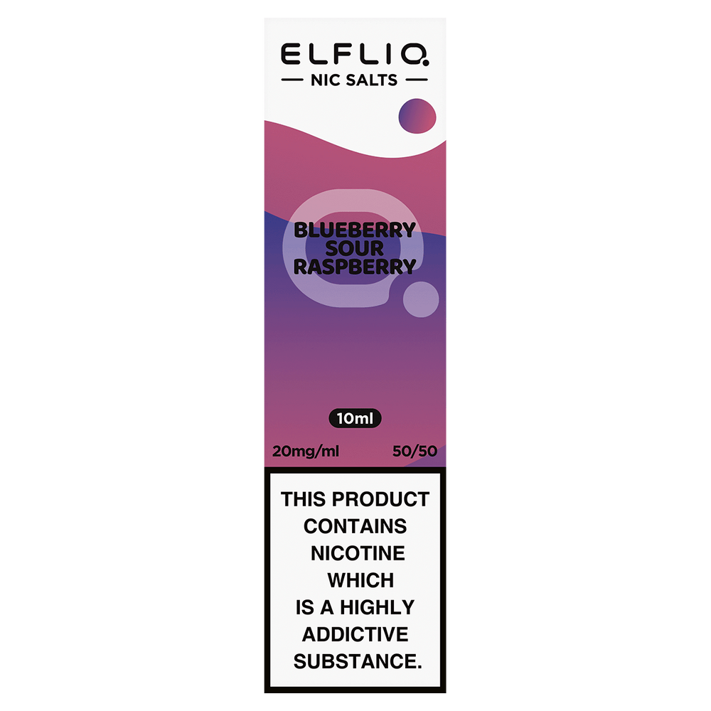 Blueberry Sour Raspberry Elfliq Nic Salt by Elf Bar - 10ml