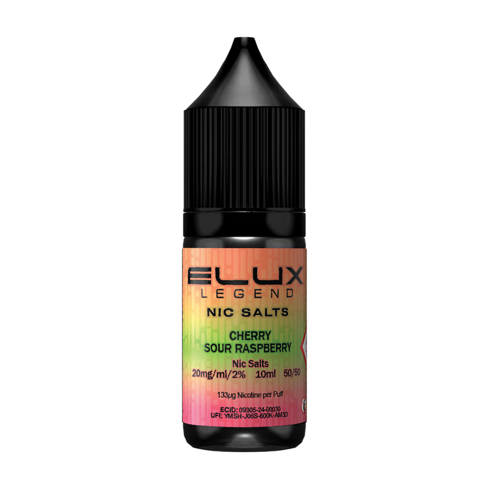 Cherry Sour Raspberry Nic Salt by Elux 10ml