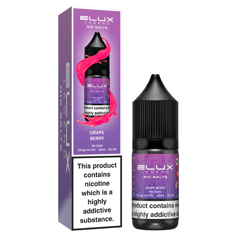 Grape Berry Nic Salt by Elux 10ml