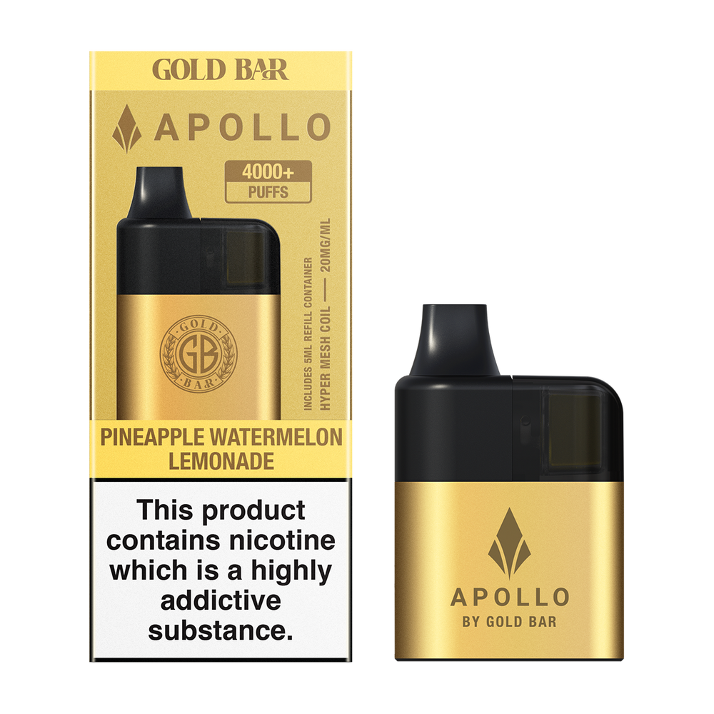 Gold Bar Apollo AIO Kit Pineapple Watermelon Lemonade