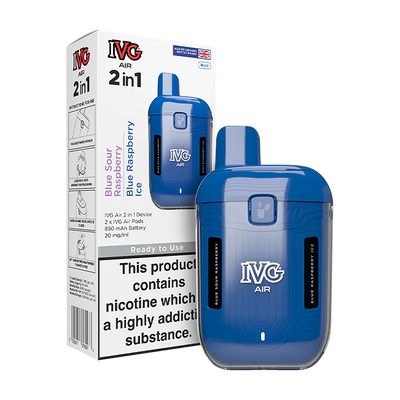 Blue Edition IVG Air 2 in 1 Vape Kit