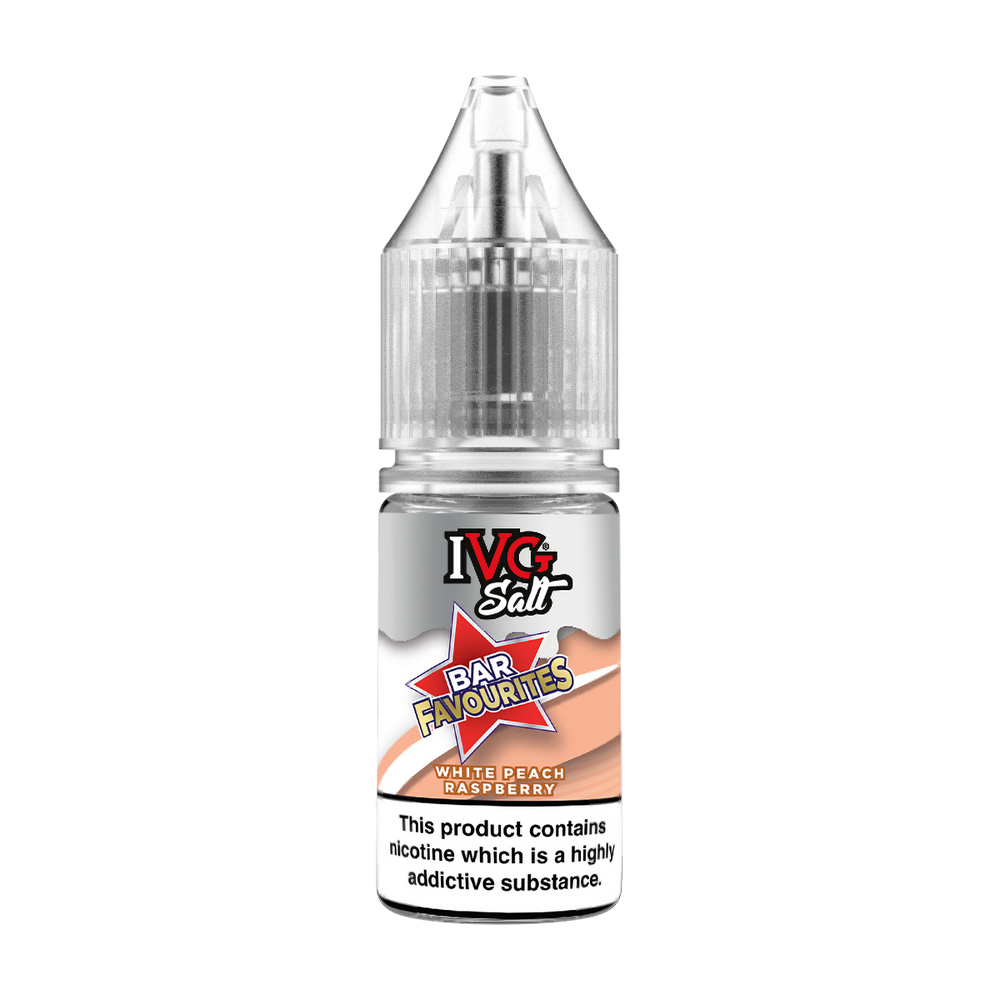 White Peach Raspberry Nic Salt by IVG Bar Salt Favourites 10ml