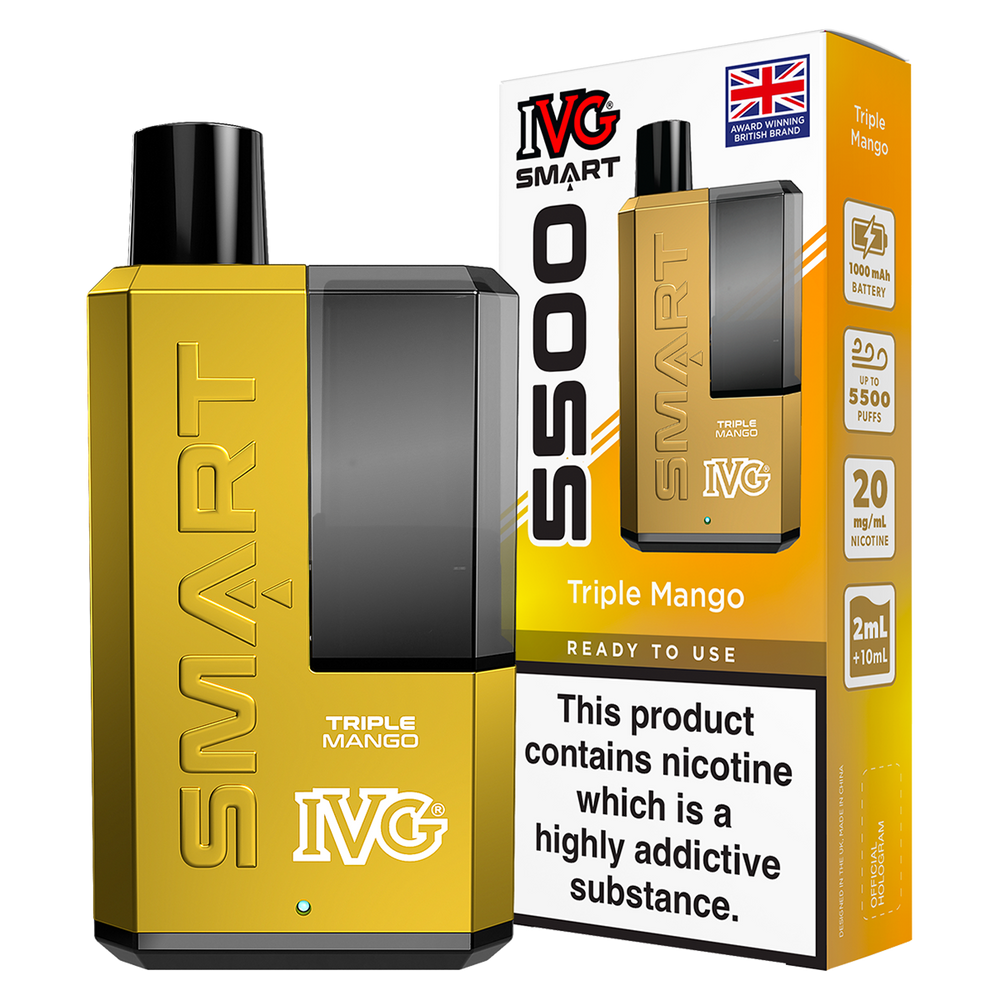 Triple Mango IVG Smart 5500 Big Puff Vape Kit