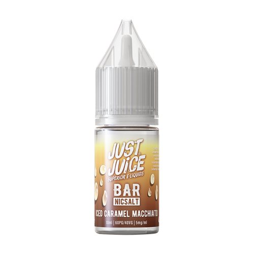 just juice bar iced caramel macchiato 5mg