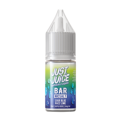 just juice bar sour blue razz lime 5mg