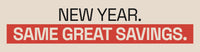 New Year, Same Great Savings - January Deals