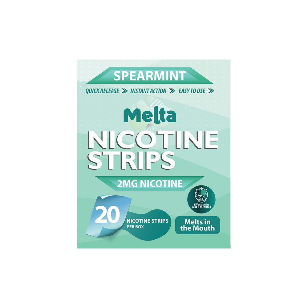 Spearmint Melta Nicotine Strips