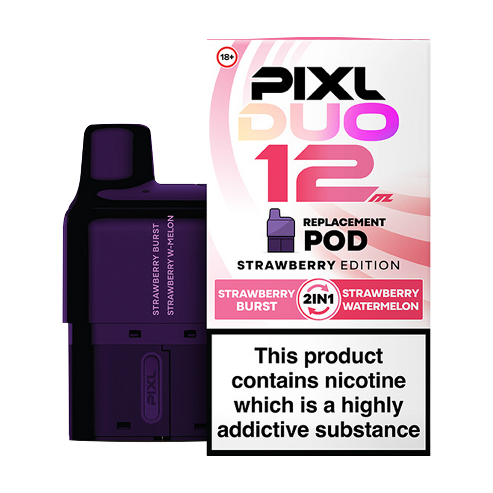 pixl duo 12 refill pack strawberry edition