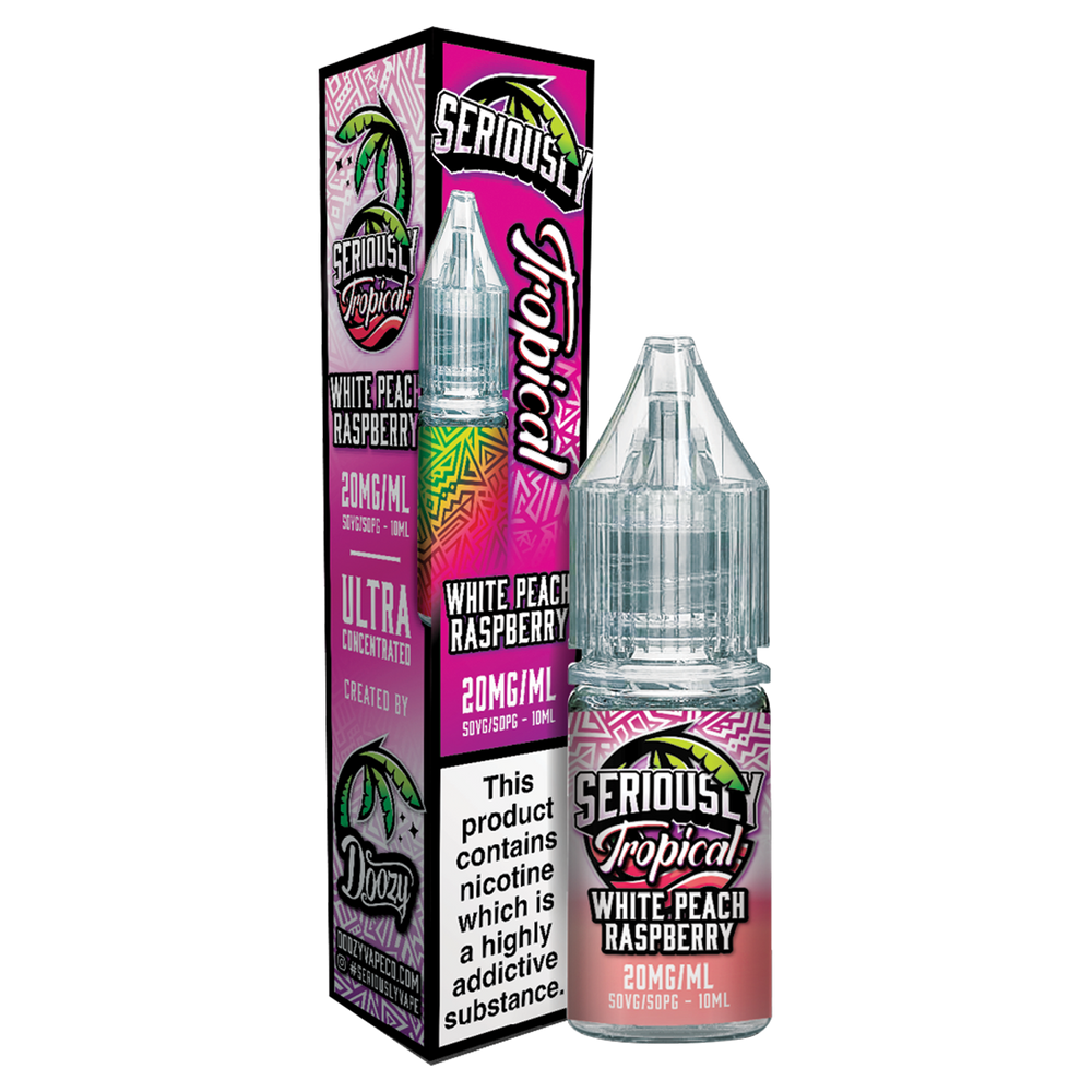 White Peach Raspberry Nic Salt by Seriously Tropical - 10ml