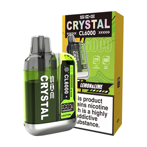 Lemon and Lime SKE Crystal CL6000 Big Puff Vape