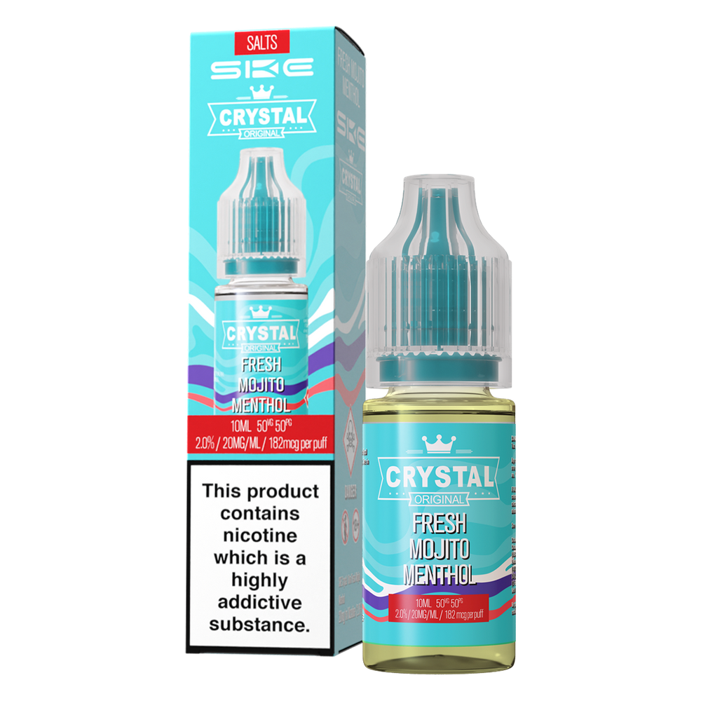 Fresh Mojito Menthol Nic Salt by SKE Crystal 10ml 20mg