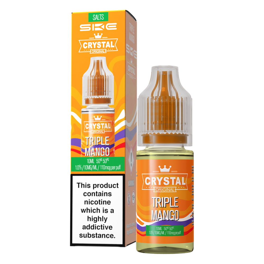 Triple Mango Nic Salt by SKE Crystal 10ml 10mg