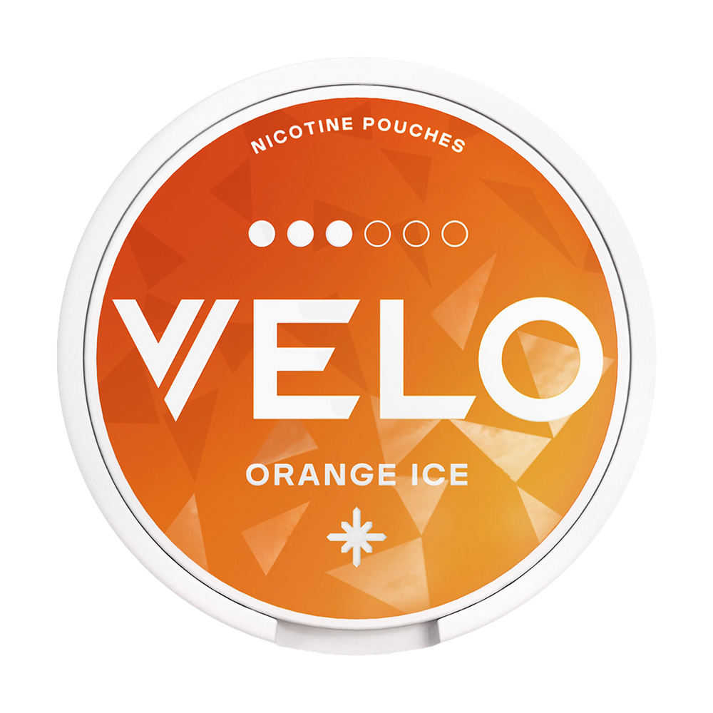 Orange Ice Velo Nicotine Pouches Tobacco Free Vape Shop