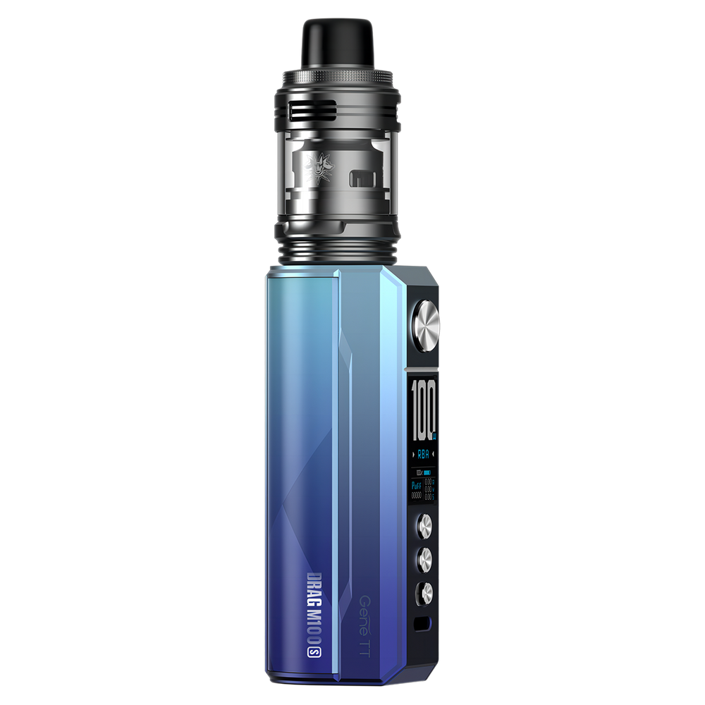 VooPoo Drag M100S Kit Cyan Blue