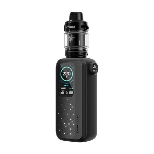 voopoo spark 220 vape kit midnight black