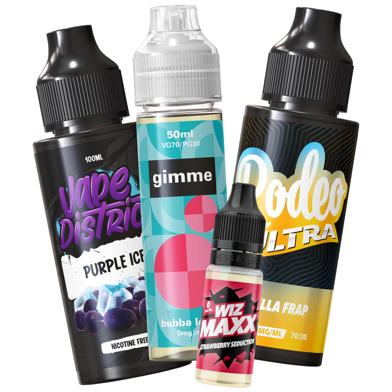 50% OFF Selected E-liquid