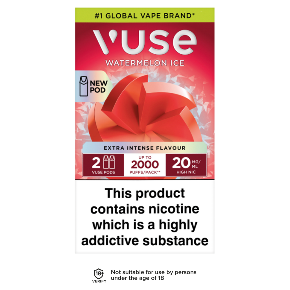 Watermelon Ice Vuse Pro Pods 20mg