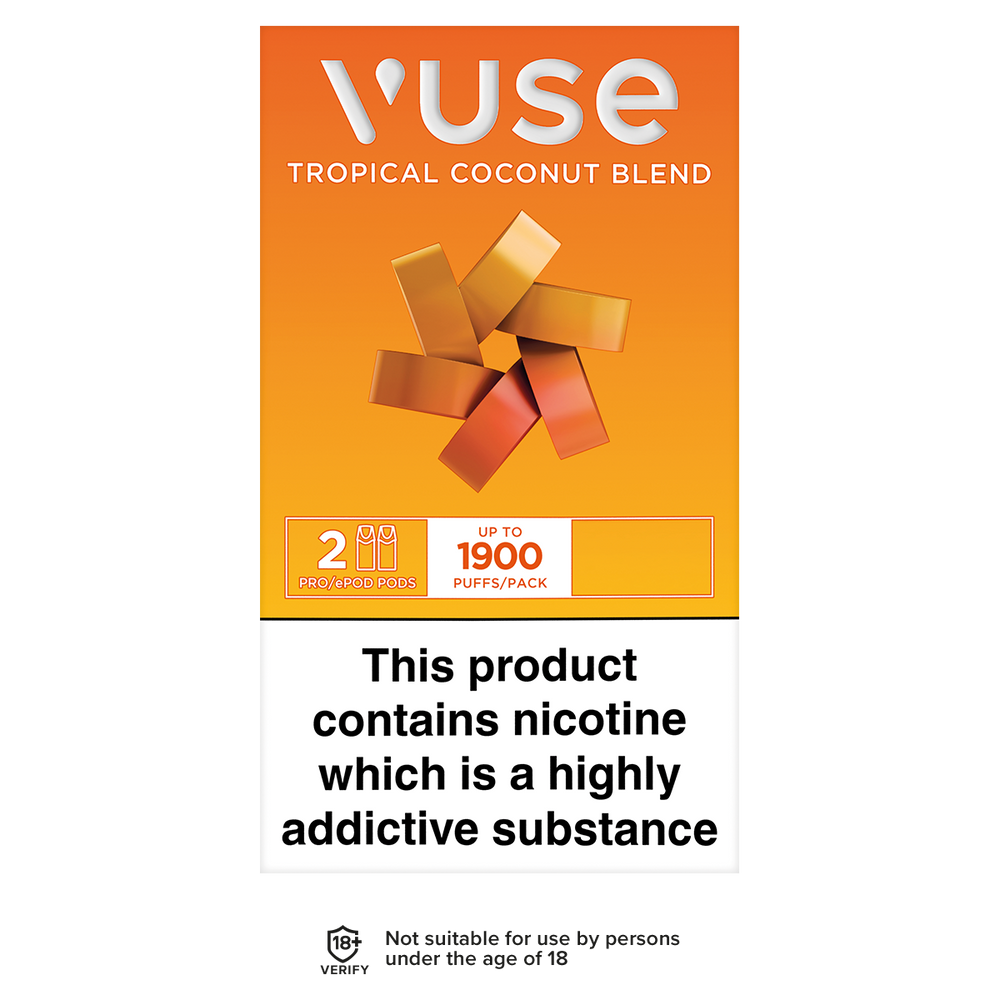 Vuse Pro Pods vPro Tropical Coconut Blend