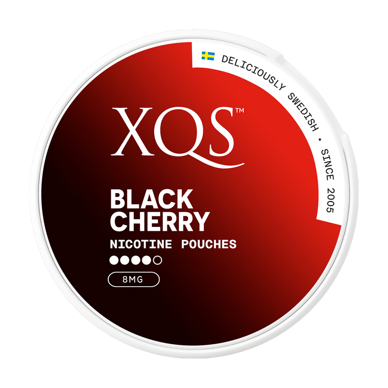 Black Cherry XQS Nicotine Pouches