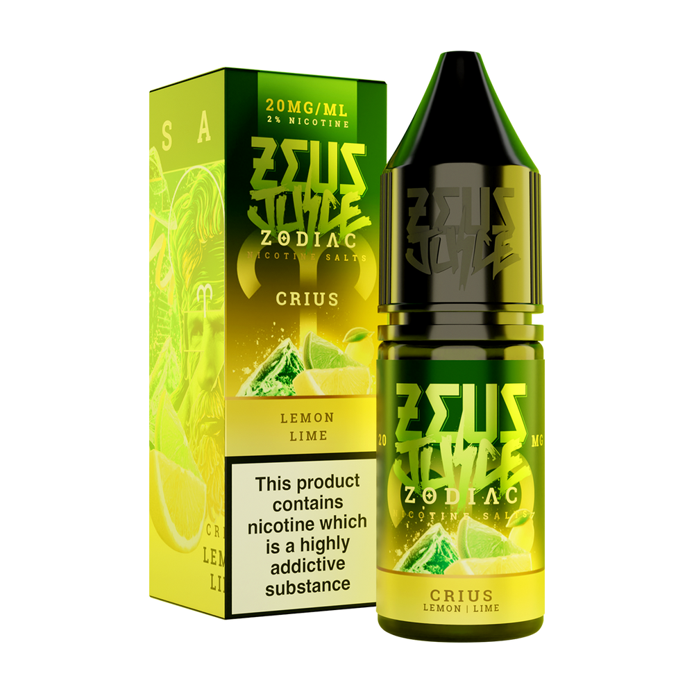 Crius Zodiac Nic Salt by Zeus Juice 10ml