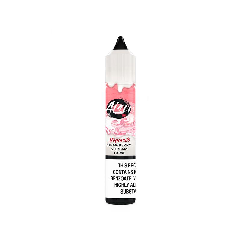 Strawberry Cream Nic Salt by Aisu Yogurto 10ml