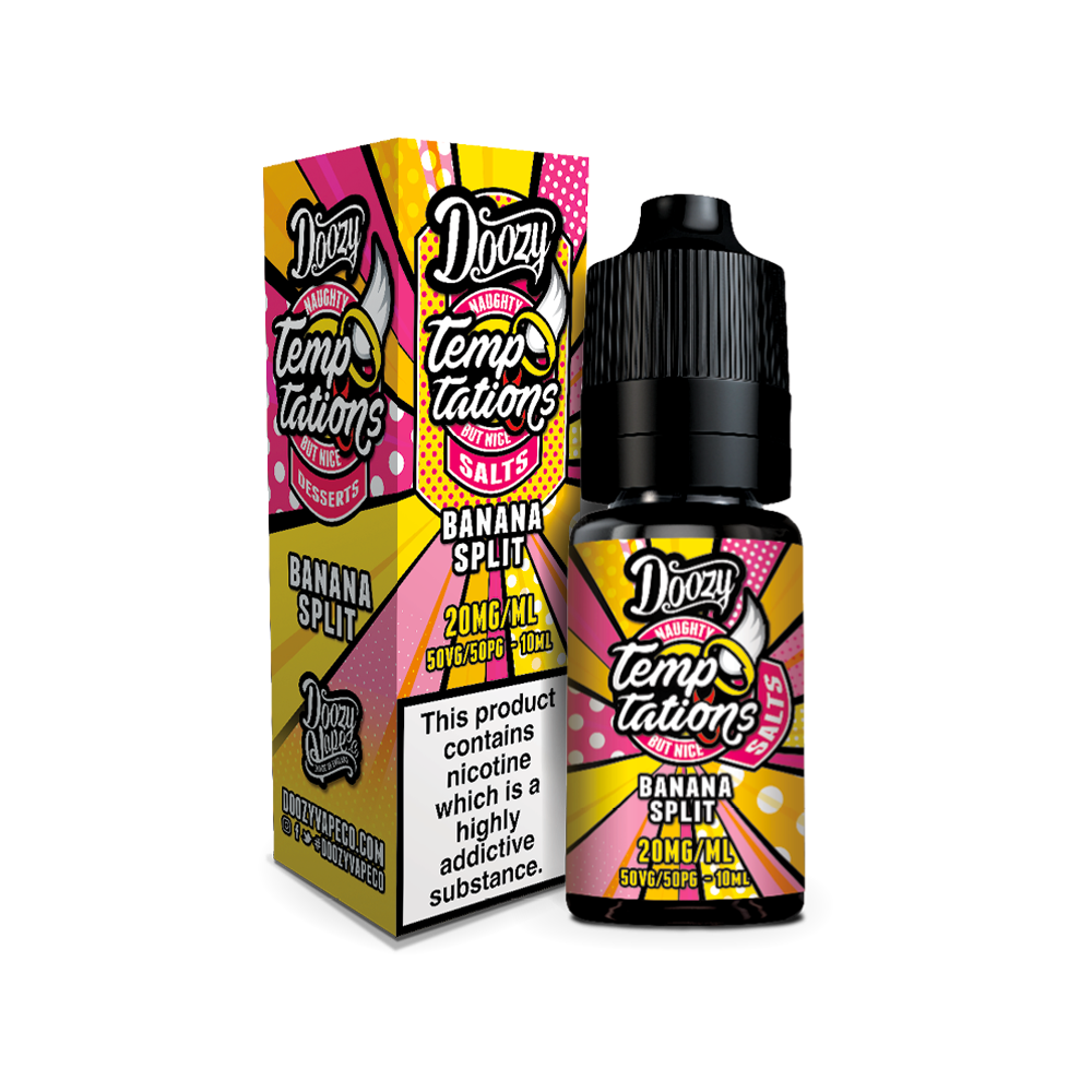 Banana Split Nic Salt by Doozy Temptations 10ml