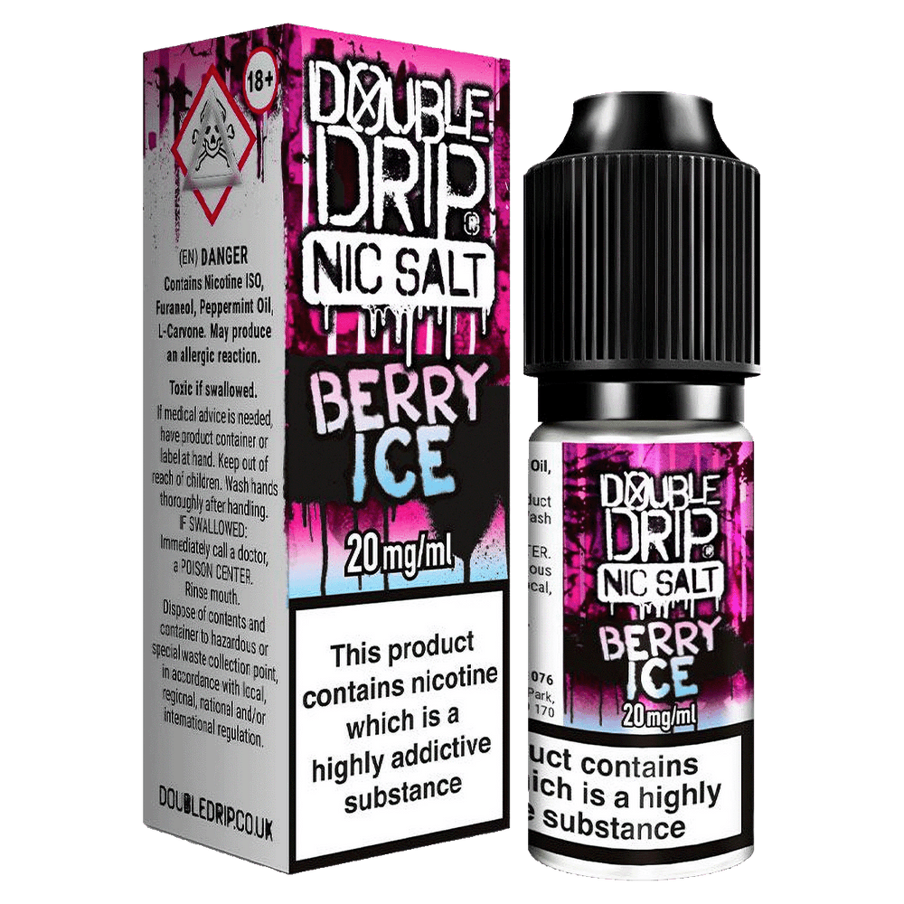 Berry Ice Nic Salt by Double Drip 10ml