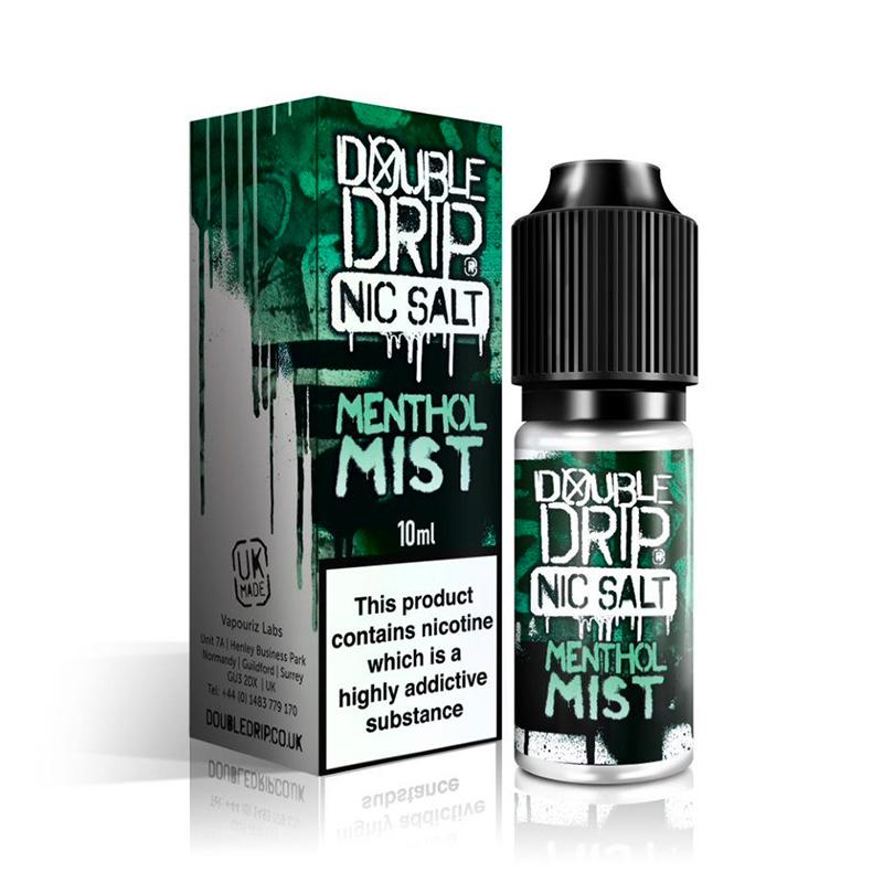 Menthol Mist Nic Salt by Double Drip  10ml