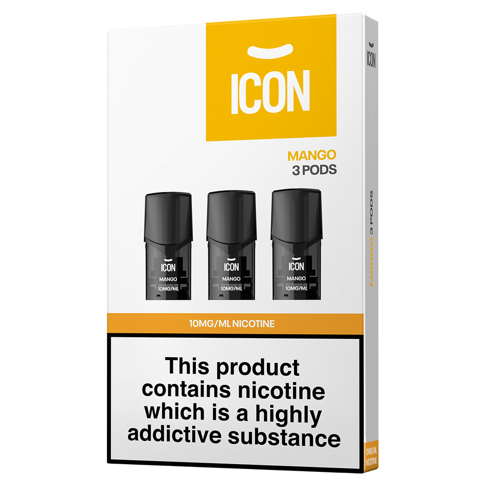 ICON Vape Mango Pods (Pack of 3) 10mg