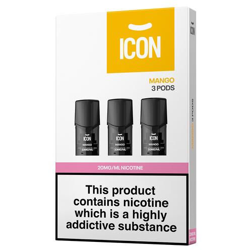 ICON Vape Mango Pods (Pack of 3) 20mg