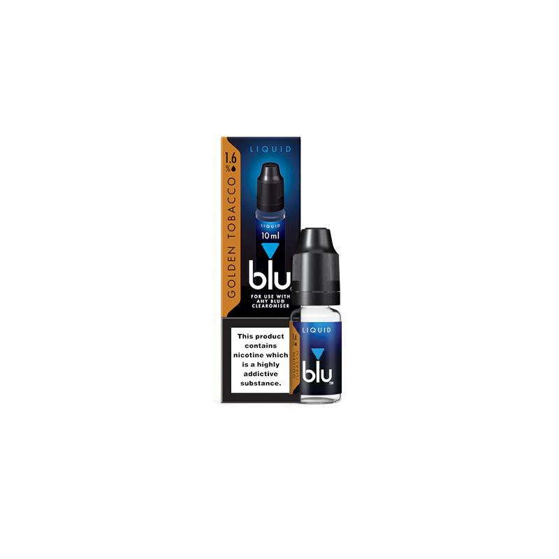 blu E Liquid Golden Tobacco 10ml Vape Shop