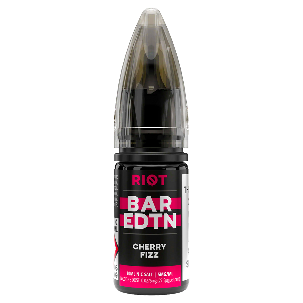 Cherry Fizz Riot Bar EDTN Nic Salt 10ml