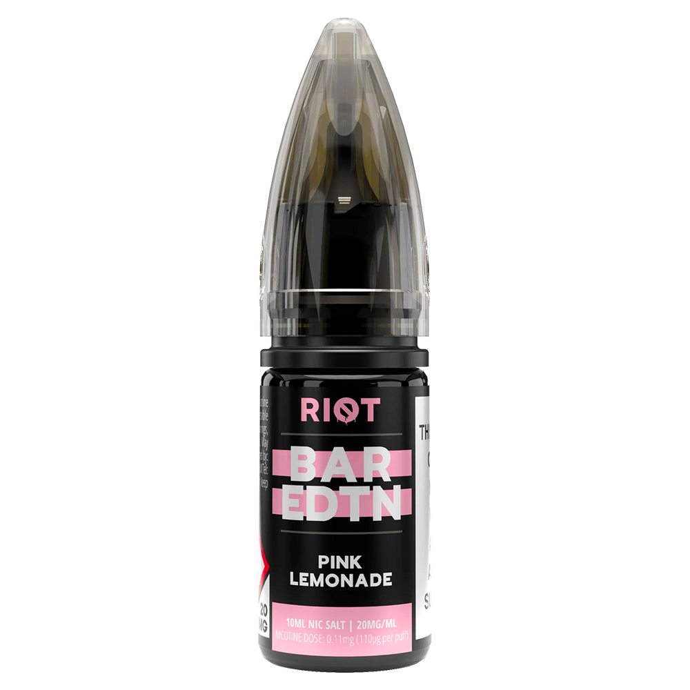 Pink Lemonade Riot Bar EDTN Nic Salt 10ml