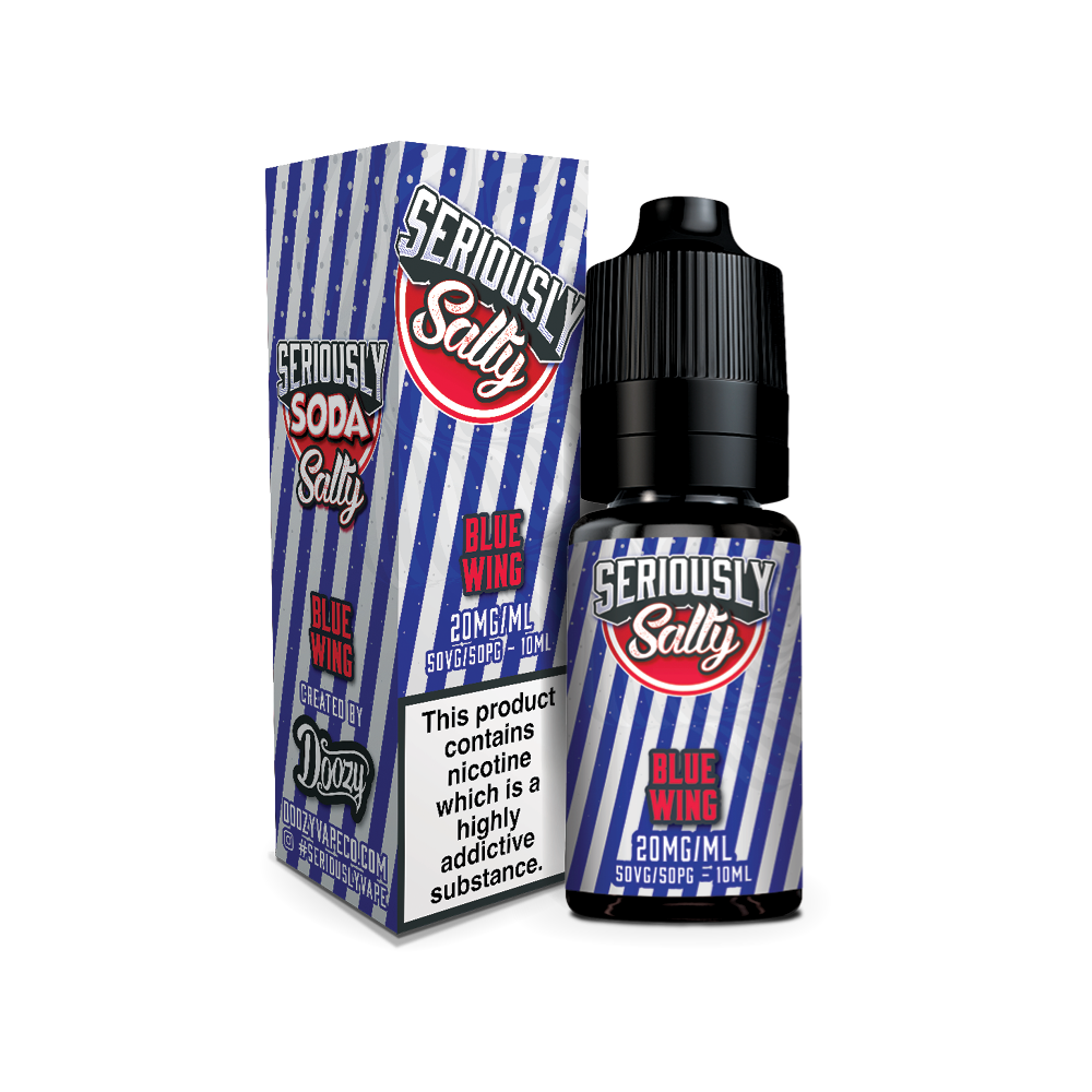 Blue Wing Nic Salt by Seriously Salty 10ml