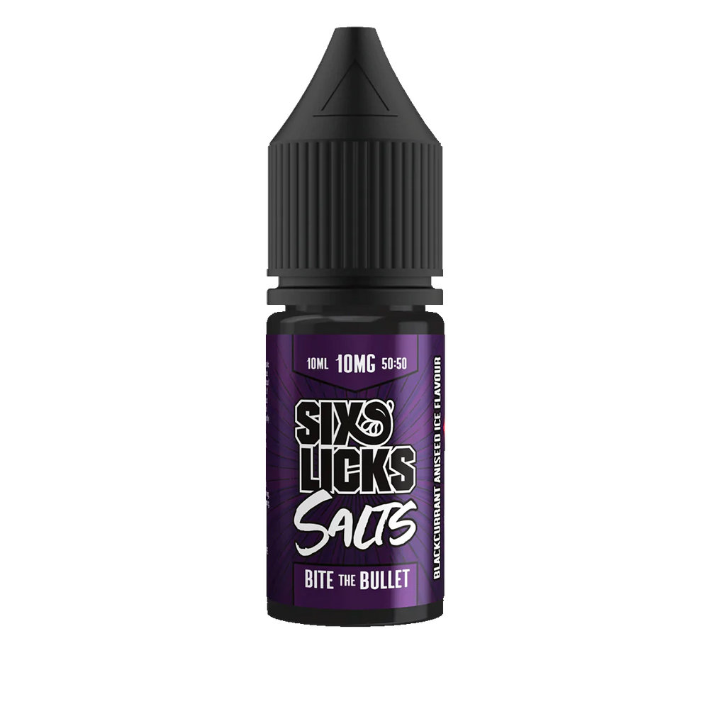 Six Licks Bite the Bullet Nic Salt 10mg E-Liquid- 10ml