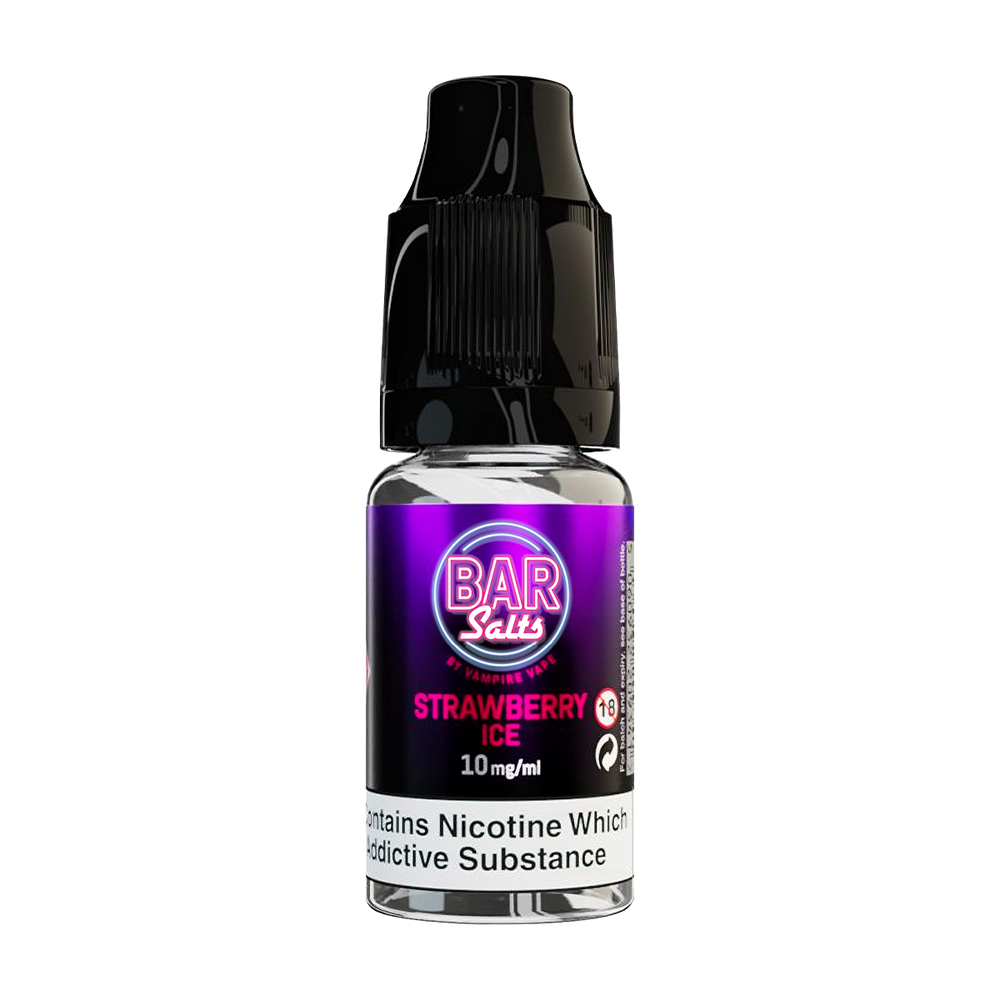 Strawberry Ice Bar Salts by Vampire Vape