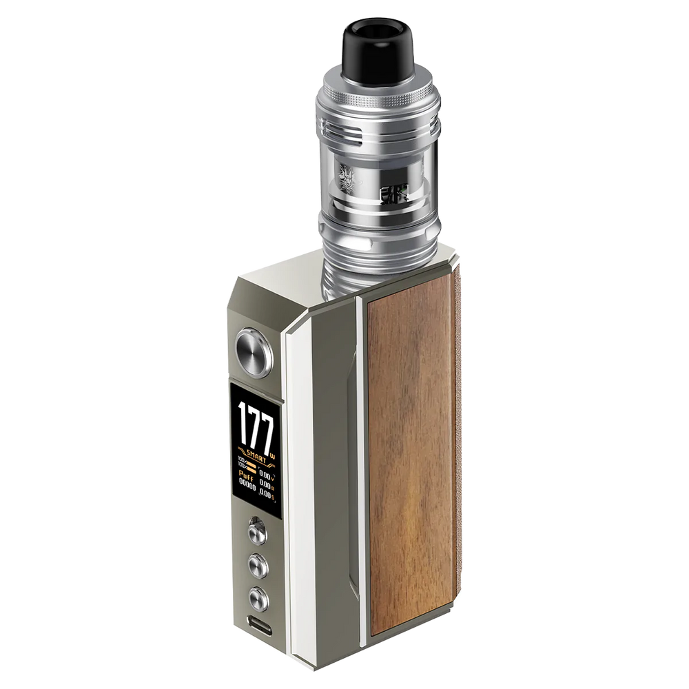 VooPoo Drag 4 Kit Pale Gold and Walnut