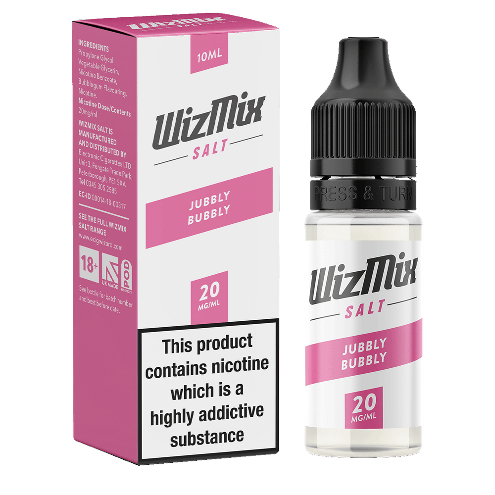 Wizmix Salt Jubbly Bubbly - 10ml 20mg