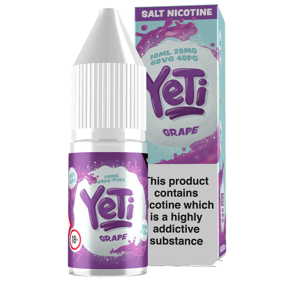 Grape Nic Salt by Yeti Salts